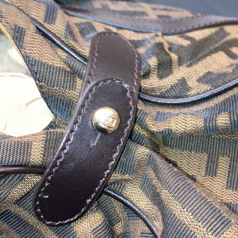 FENDI~Authentic Zucca Chef bag - Picture 7 of 13